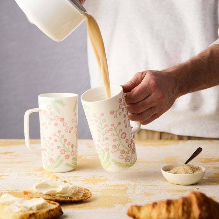 Angus & Celeste - Tall Tea Mug - Sunshine Wattle