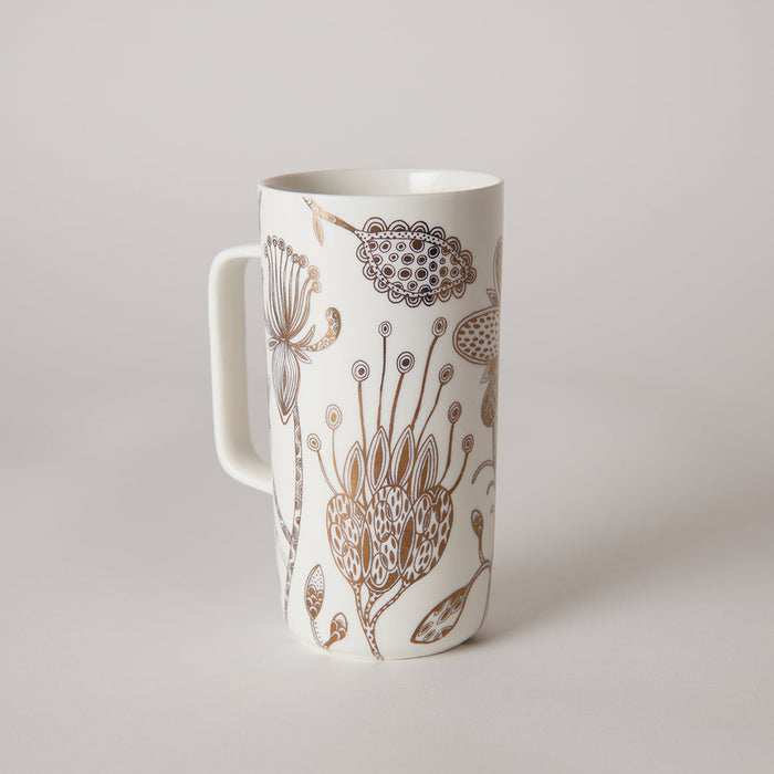 Angus & Celeste - Tall Tea Mug - Golden Moment