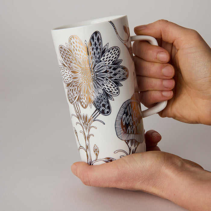 Angus & Celeste - Tall Tea Mug - Golden Moment