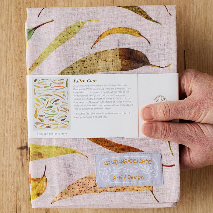 Angus & Celeste - Tea Towel - Fallen Gum