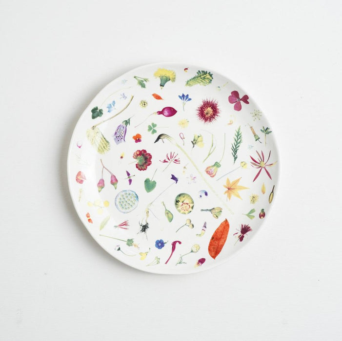 Angus & Celeste - Porcelain Dinner Plates - Set of 2 - Floral Forager