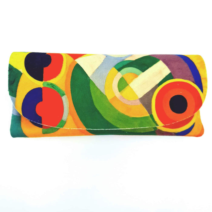 Colorathur - Velour Glasses Case - Envelope Style - Delaunay - Joy of Life