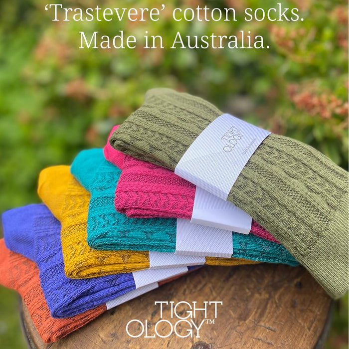 Tightology - Trastevere - Cotton Socks - Paprika