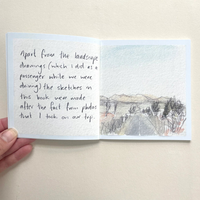 Trip To Port Augusta - Artist Minibook - Bridget Farmer