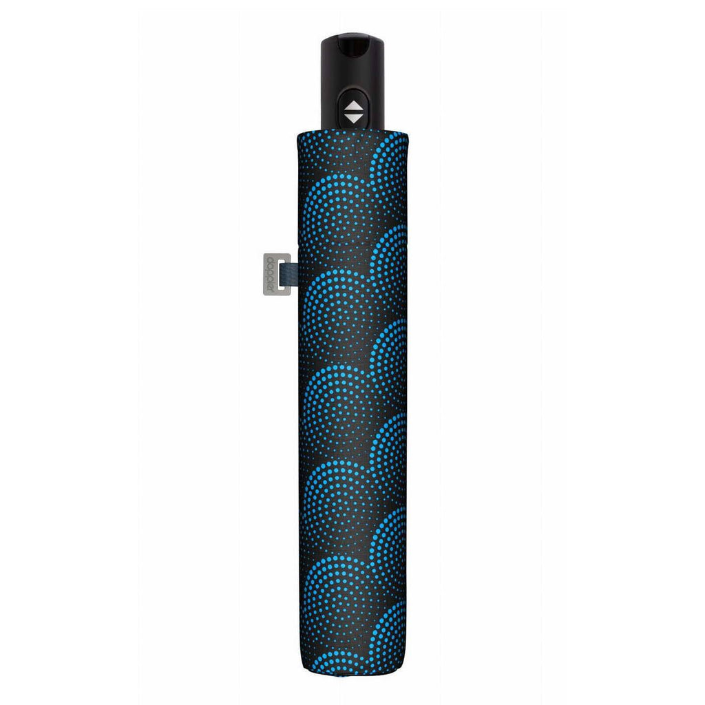 Doppler - Carbonsteel Magic Compact Umbrella - Twister Blue