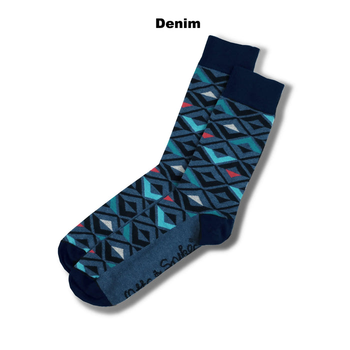 Otto & Spike - Flip Socks - Denim