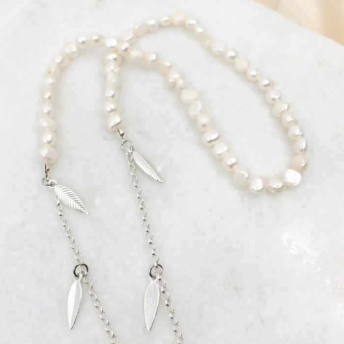 Sunny Cords - Bead It Pearl White Silver - Glasses Chain