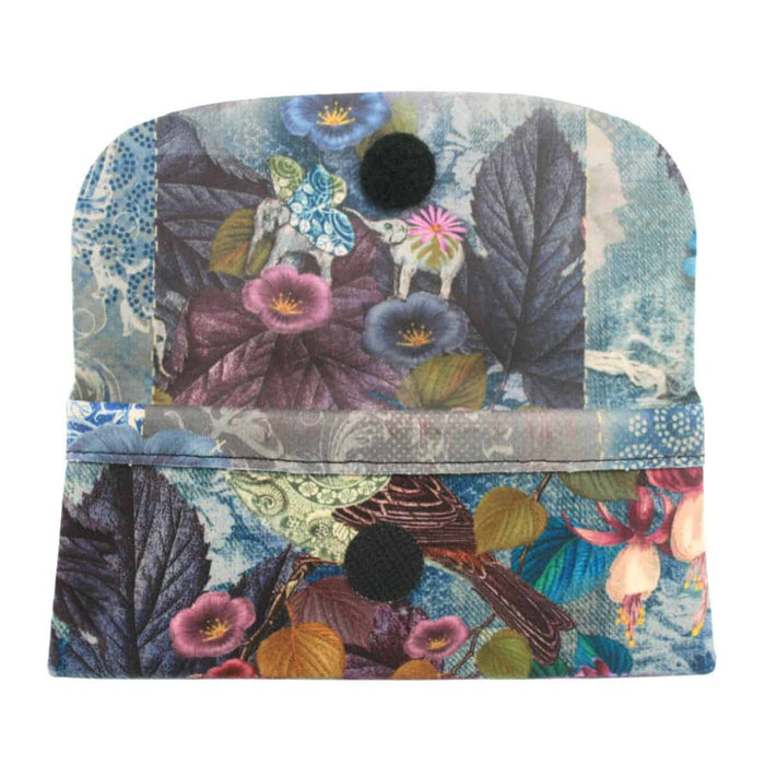 Colorathur - Velour Glasses Case - Envelope Style - Isabelle Frioux- Bird & Lace