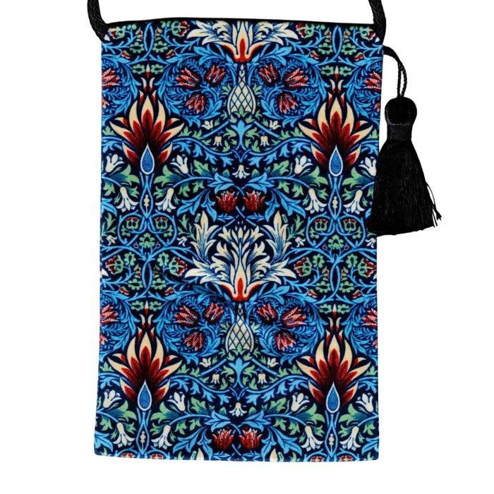 Colorathur - Velour Shoulder Pouch- Morris - Snakeshead