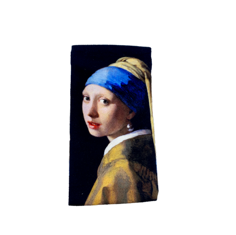 Colorathur - Velour Glasses Case - Snapper Style - Vermeer - Girl with a Pearl Earring