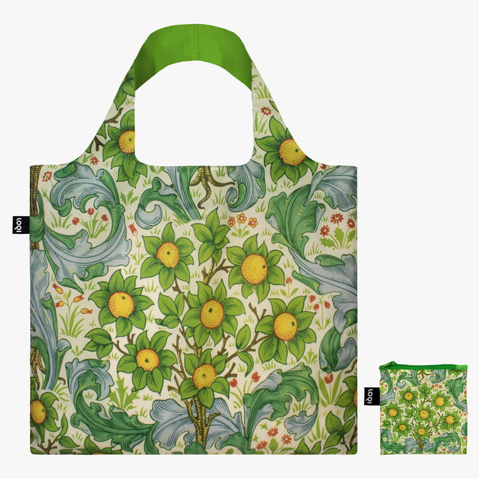 LOQI - Recycled Shopping Bag - William Morris - Orchard Dearle