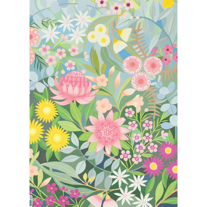 Flat Wrapping Paper - Bush Bouquet