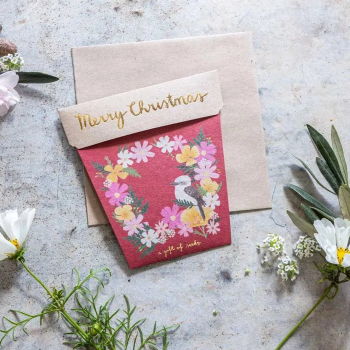 Sow 'n Sow - Gift of Seeds - Merry Christmas - Wildflowers