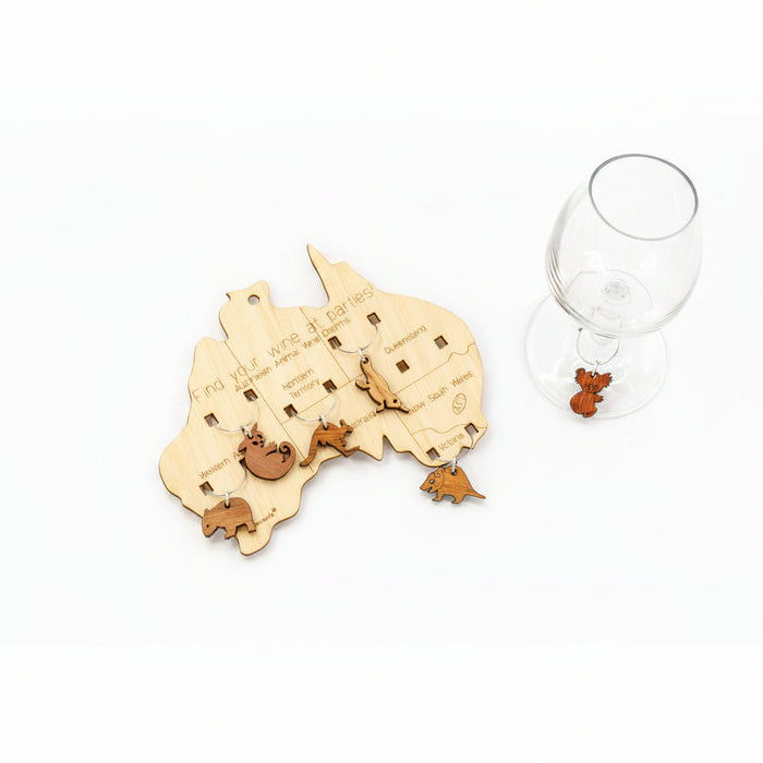Buttonworks - Wine Glass Charms - Animals