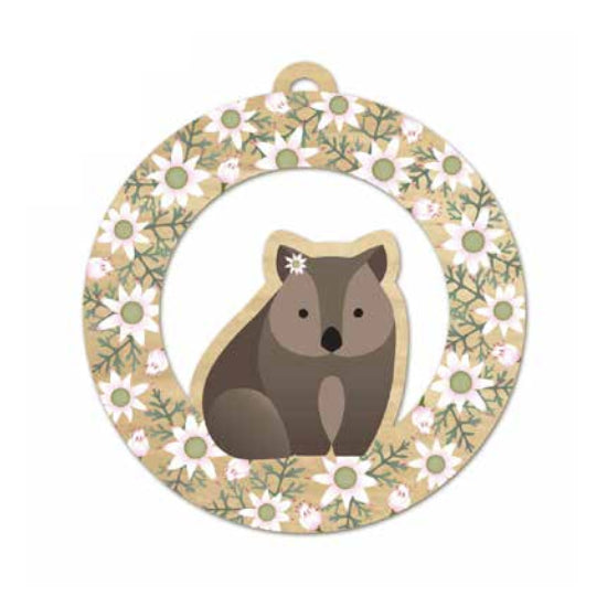 Go Do Good - Christmas Ornament - Wombat