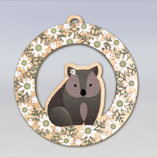 Go Do Good - Christmas Ornament - Wombat