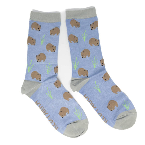 Red Parka - Kids' Socks - Wombat