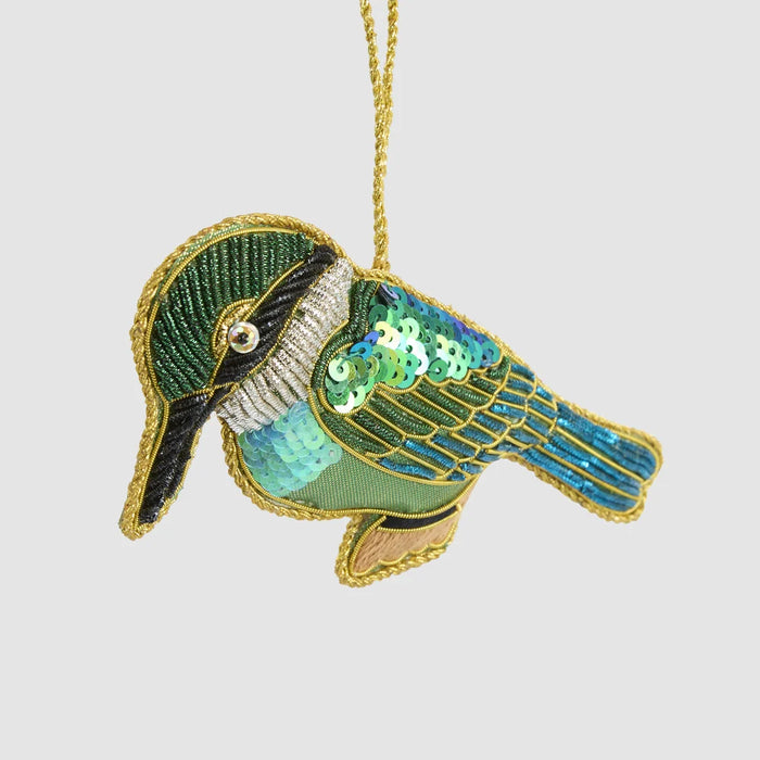 Velvet & Vixen - Christmas Tree Decoration - Kingfisher