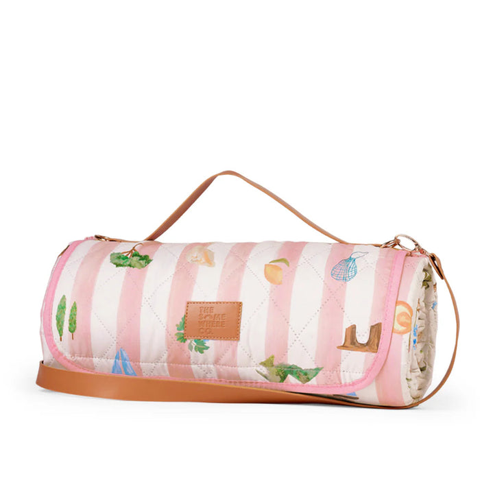 The Somewhere Co - Picnic Rug - Boat Days
