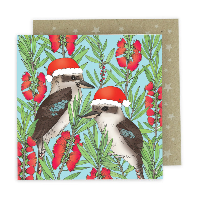 Victoria McGrane - Christmas Gift Cards - Pack of 8 - Jolly Kookaburras