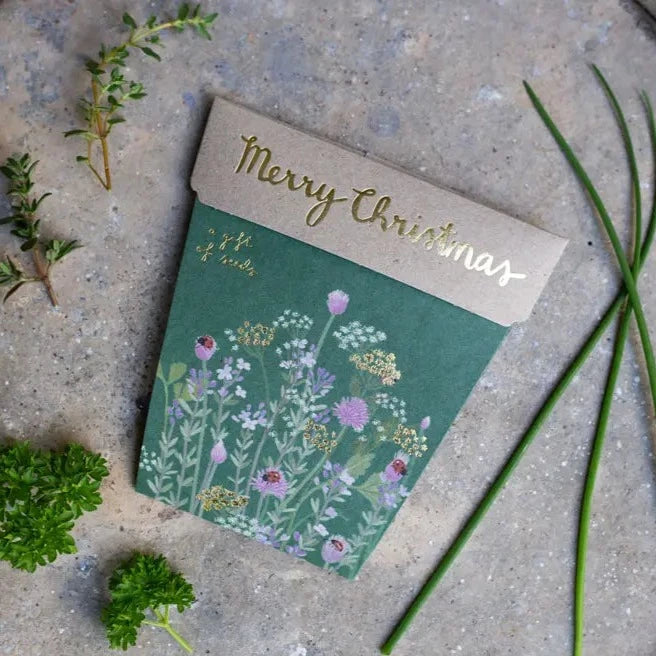 Sow 'n Sow - Gift of Seeds - Merry Christmas - Herbs