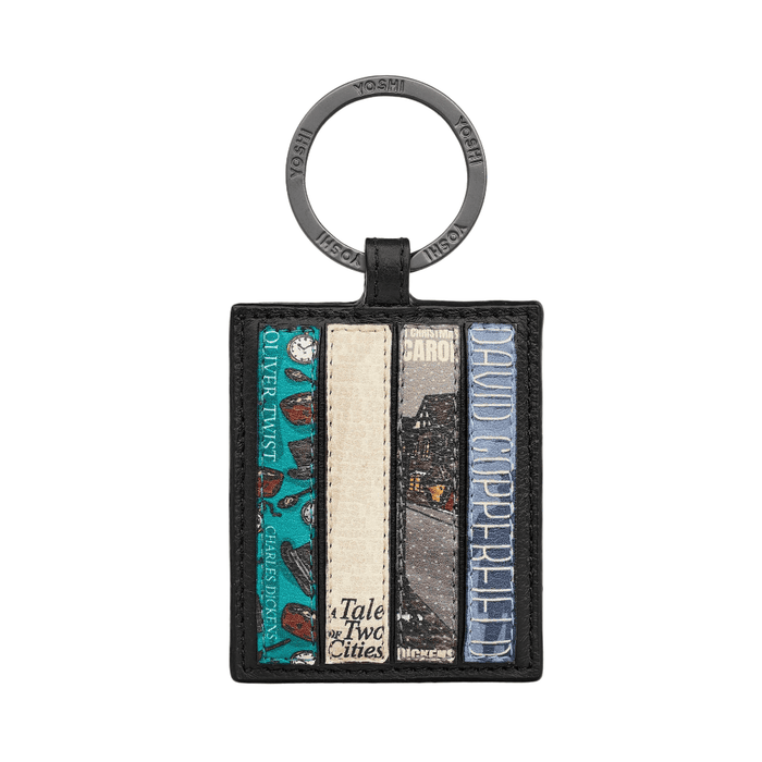 Yoshi Leather - Bookworm Keyring - Dickens