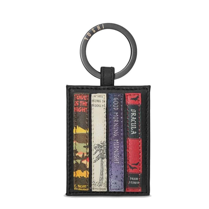 Yoshi Leather - Bookworm Keyring - Gothic