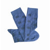 Tightology - Yayoi - Long Merino Socks - Blue