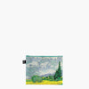 LOQI - Set of 3 Recycled Zip Pockets - Vincent Van Gogh