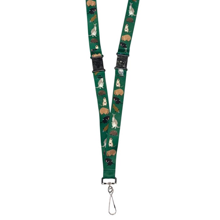 Red Parka - Lanyard - Aussie Animals