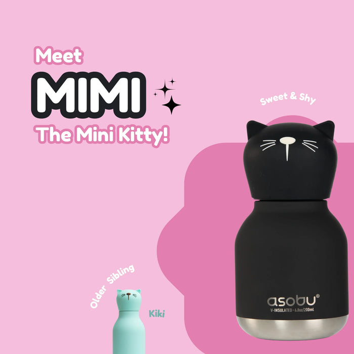 Mini Bestie - Keyring Bottle 200ml - Cat