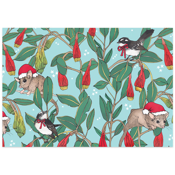 Victoria McGrane - Christmas Wrapping Paper (Folded) - Festive Forest