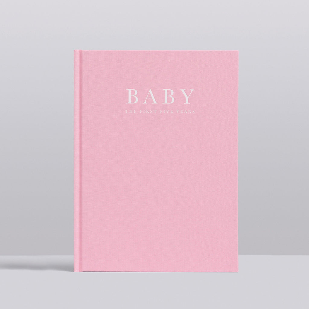 Write To Me - Baby Journal - The First Five Years - Pink