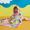 Halcyon Nights - Kids' Hooded Towel / Swim Poncho - Magic Moments