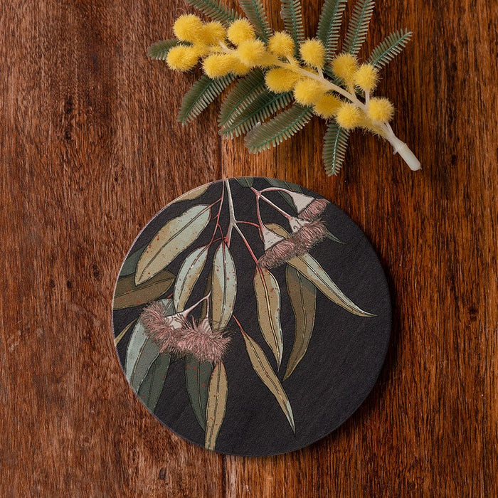 Banksia Blue - Coaster - Hanging Eucalyptus