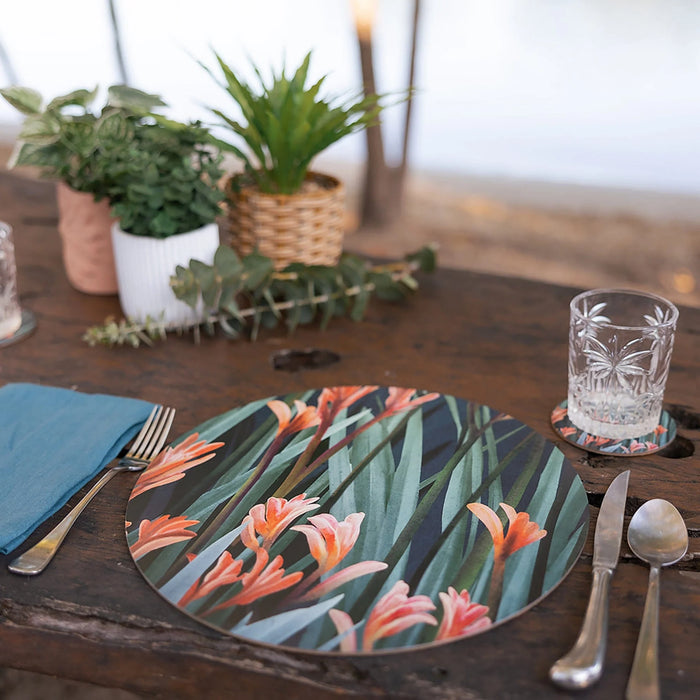 Banksia Blue - Placemat - Kangaroo Paw