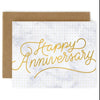 Bespoke Letterpress - Happy Anniversary Card