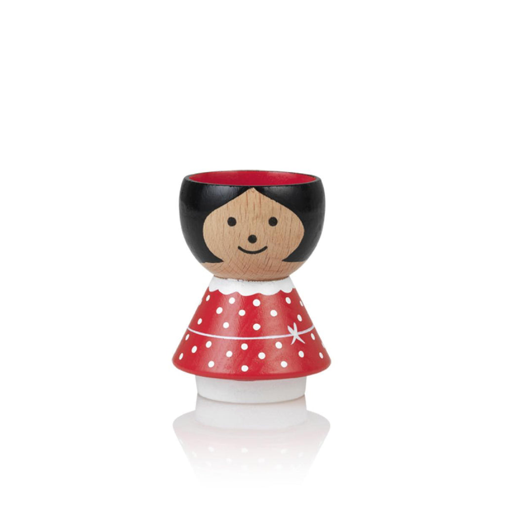 Lucie Kaas - Bordfolk Egg Cup - Andrea - Red
