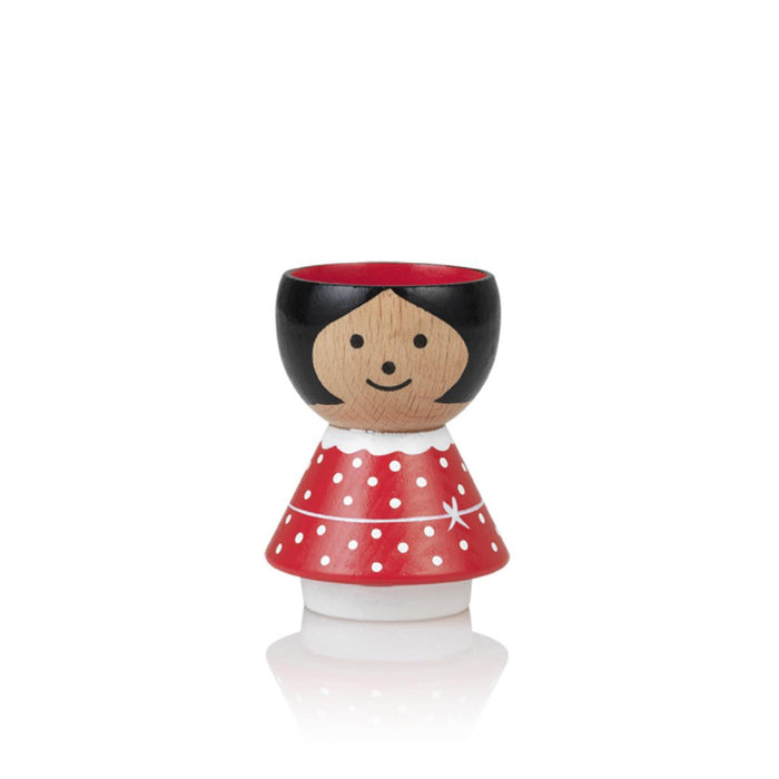 Lucie Kaas - Bordfolk Egg Cup - Andrea - Red