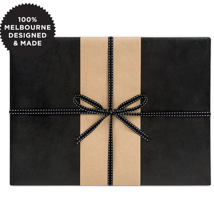 Inky Co - Kraft Roll Wrap - Black