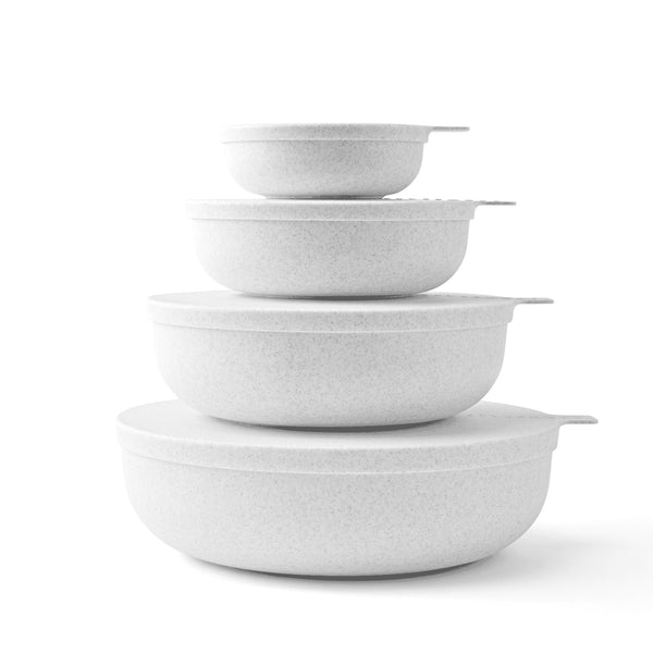 Styleware - 4 Piece Nesting Bowl Collection - Speckle