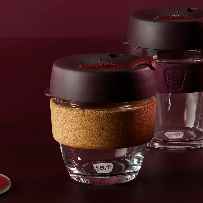 KeepCup Brew - Glass & Cork Coffee Cup - Alder