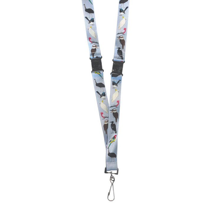 Red Parka - Lanyard - Aussie Birds
