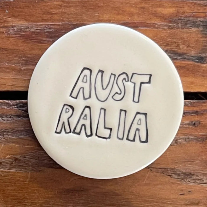 Paper Boat Press - Ceramic Round Magnet