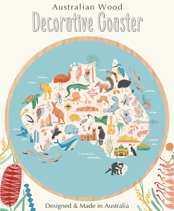 Aero Images - Coaster - Aus Map