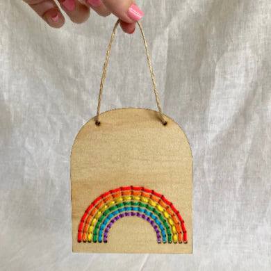 The Craft Kit - Back Stitch Kit - Rainbow