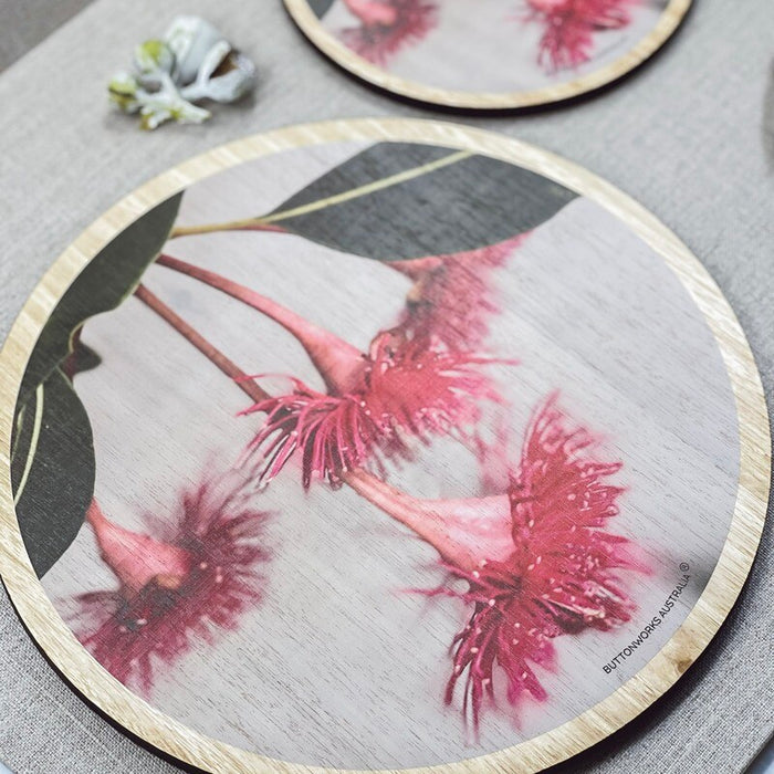 Buttonworks - Timber Trivet - Botanic Flowering Gum