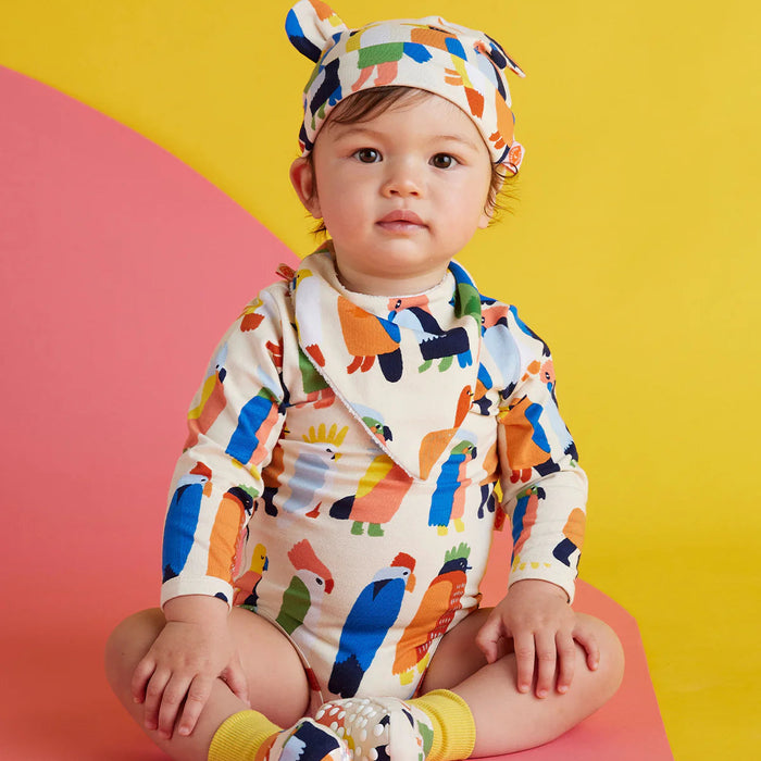 Halcyon Nights - Lunar Baby Hat (Beanie with ears) - Flamin' Galah