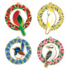 Go Do Good - Christmas Bird on Wreath Ornament - Kookaburra