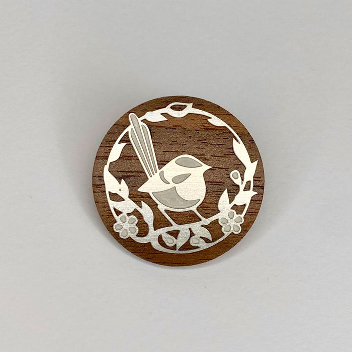 Go Do Good - Brooch - Fairy Wren
